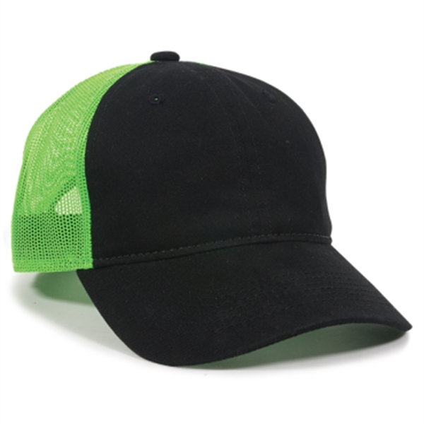 Heavy Garment Washed Mesh Back Cap - Heavy Garment Washed Mesh Back Cap - Image 29 of 38