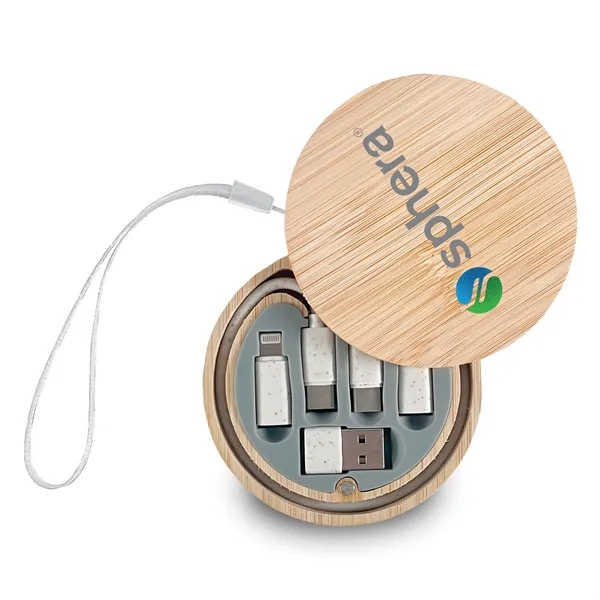 Bamboo Charging Cable/Accessory Kit - Bamboo Charging Cable/Accessory Kit - Image 2 of 6