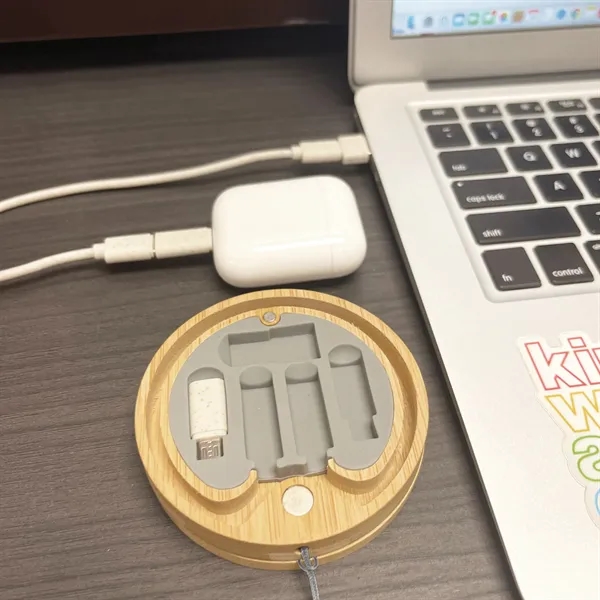 Bamboo Charging Cable/Accessory Kit - Bamboo Charging Cable/Accessory Kit - Image 4 of 6