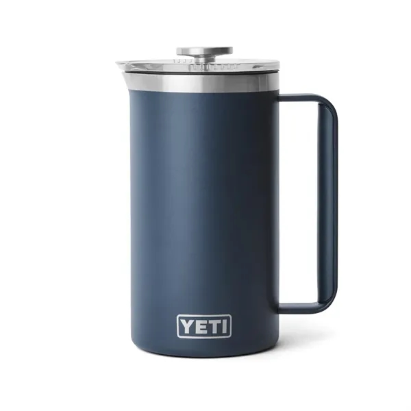 34 Oz YETI® Stainless Steel Insulated French Press Twist Lid - 34 Oz YETI® Stainless Steel Insulated French Press Twist Lid - Image 3 of 6