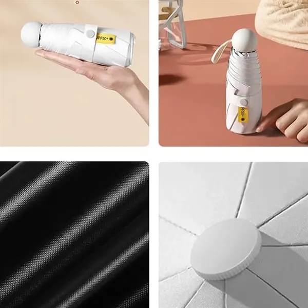 Mini Windproof Sun & Rain Umbrella - Mini Windproof Sun & Rain Umbrella - Image 1 of 3