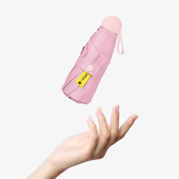 Mini Windproof Sun & Rain Umbrella - Mini Windproof Sun & Rain Umbrella - Image 2 of 3