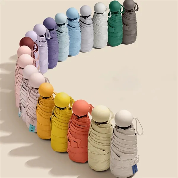Mini Windproof Sun & Rain Umbrella - Mini Windproof Sun & Rain Umbrella - Image 3 of 3