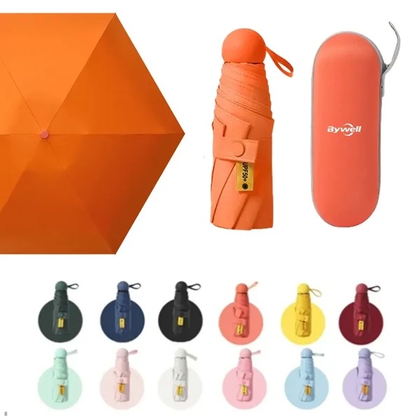 Mini Windproof Sun & Rain Umbrella - Mini Windproof Sun & Rain Umbrella - Image 0 of 3