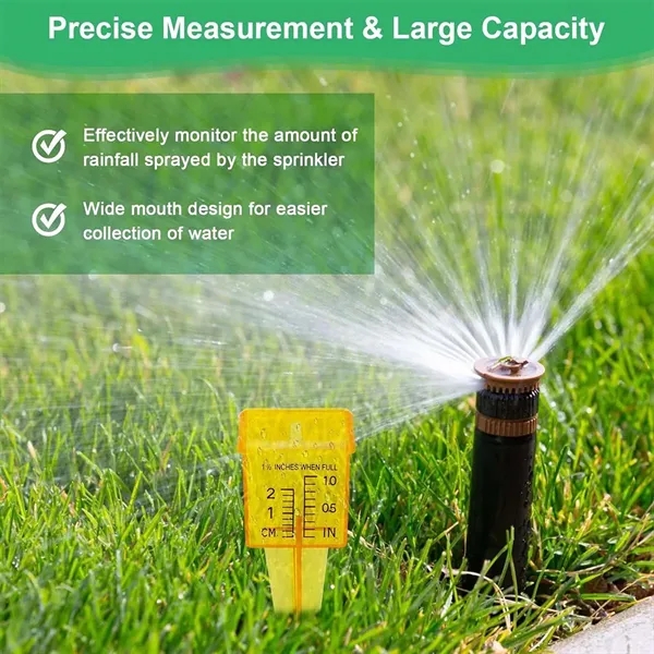 Garden Rain Sprinkler Water Gauge - Garden Rain Sprinkler Water Gauge - Image 4 of 5