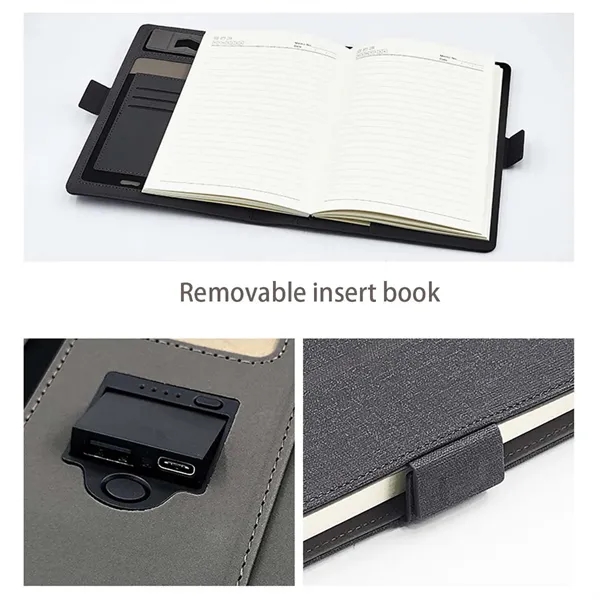 A5 Wireless Charging Organizer Portfolio Notebook - A5 Wireless Charging Organizer Portfolio Notebook - Image 2 of 2