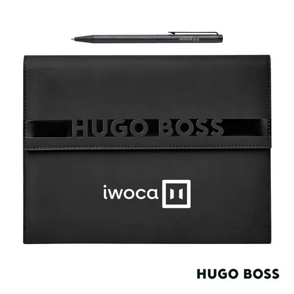 Hugo Boss® Cloud Ballpoint Pen & A5 Folder Set - Hugo Boss® Cloud Ballpoint Pen & A5 Folder Set - Image 0 of 1