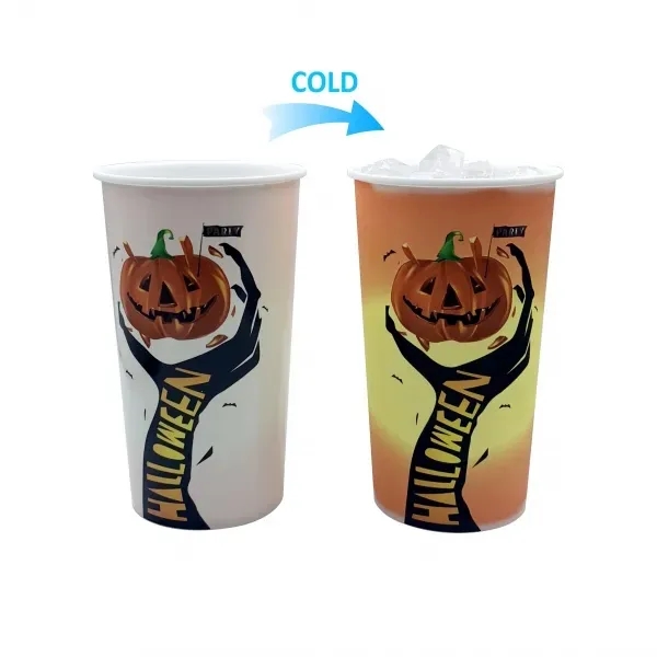 Cold Color Changing Stadium Cups - Cold Color Changing Stadium Cups - Image 1 of 2