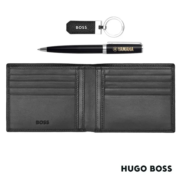 Hugo Boss® Ballpoint Pen, Key Ring & Wallet Set - Hugo Boss® Ballpoint Pen, Key Ring & Wallet Set - Image 2 of 5