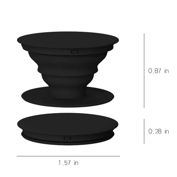 Collapsible Phone Grip Stand Expanding Kickstand - Collapsible Phone Grip Stand Expanding Kickstand - Image 1 of 3