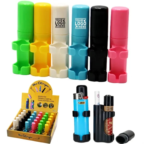Cigarette Case with Lighter Holder - Cigarette Case with Lighter Holder - Image 0 of 3