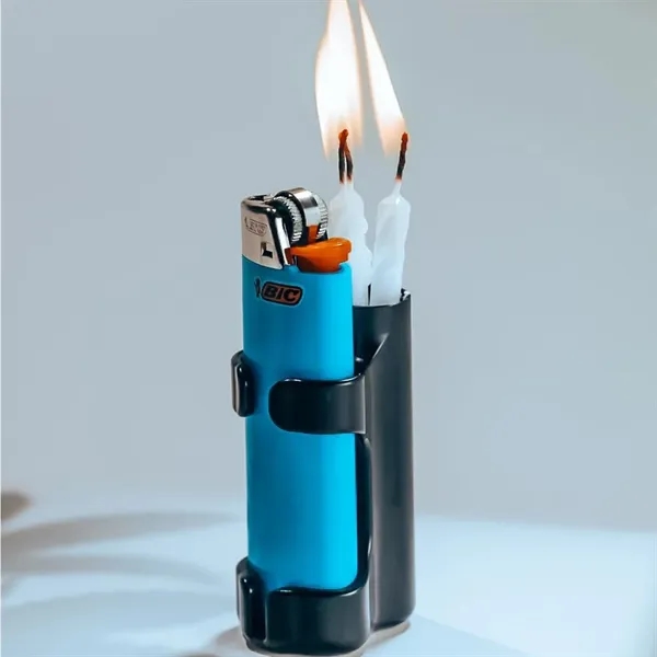 Cigarette Case with Lighter Holder - Cigarette Case with Lighter Holder - Image 3 of 3