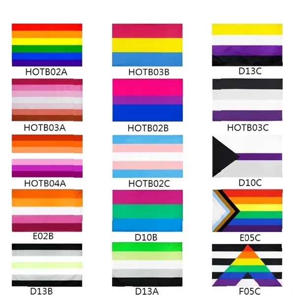 Rainbow Lgbtq Pride Flag - Rainbow Lgbtq Pride Flag - Image 2 of 3
