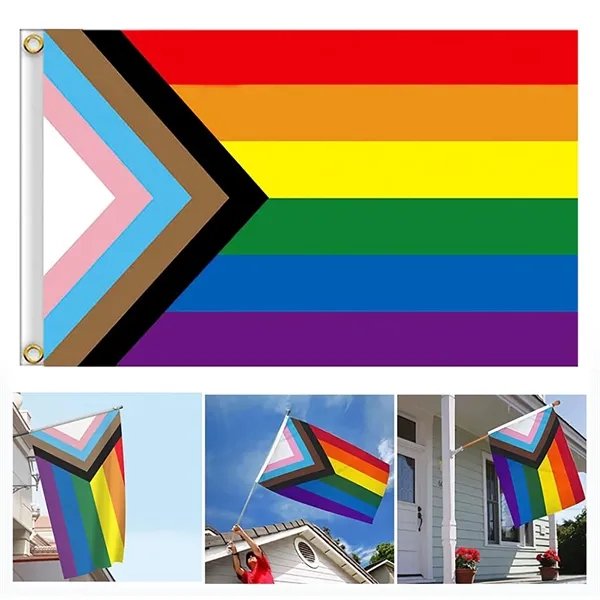 Rainbow Lgbtq Pride Flag - Rainbow Lgbtq Pride Flag - Image 3 of 3