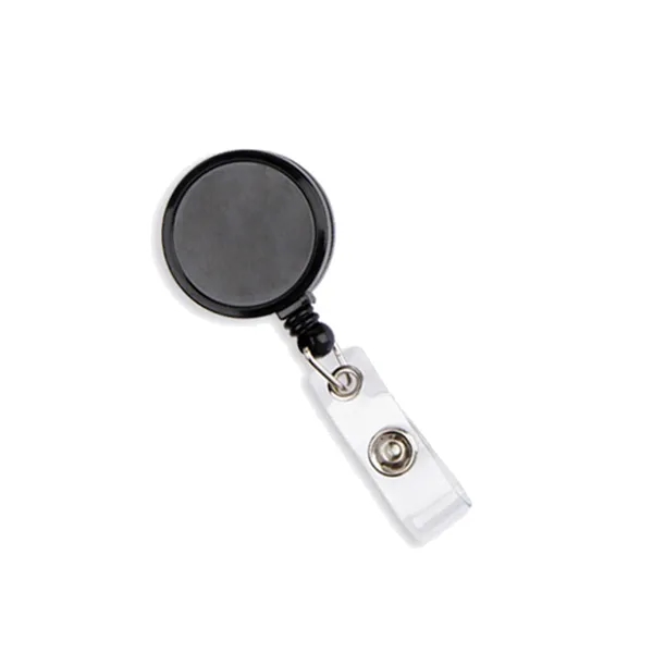 Custom Retractable Carabiner Badge Holder w/ Belt Clip - Custom Retractable Carabiner Badge Holder w/ Belt Clip - Image 1 of 6