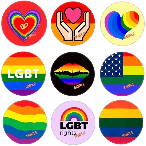 LGBT Gay Pride Airbag Stent Mobile Phone Holder - LGBT Gay Pride Airbag Stent Mobile Phone Holder - Image 5 of 6