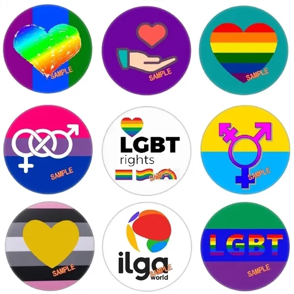 LGBT Gay Pride Airbag Stent Mobile Phone Holder - LGBT Gay Pride Airbag Stent Mobile Phone Holder - Image 6 of 6