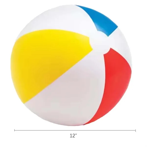 Summer Outdoor Rainbow Color PVC Sports Pool Beach Ball - Summer Outdoor Rainbow Color PVC Sports Pool Beach Ball - Image 1 of 4