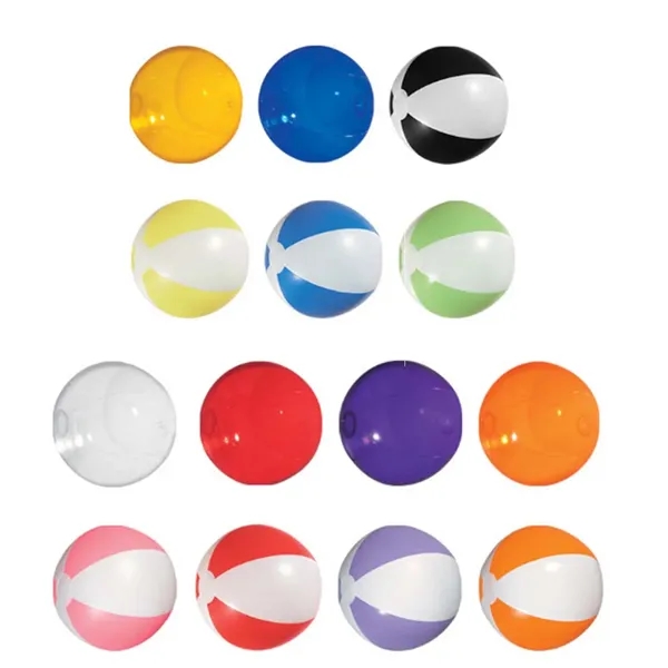 Summer Outdoor Rainbow Color PVC Sports Pool Beach Ball - Summer Outdoor Rainbow Color PVC Sports Pool Beach Ball - Image 2 of 4