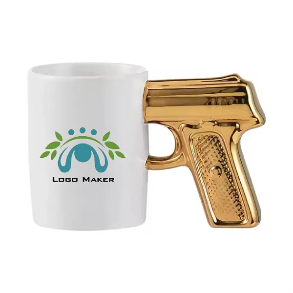 Ceramic Gun Handle Mug - Ceramic Gun Handle Mug - Image 0 of 4