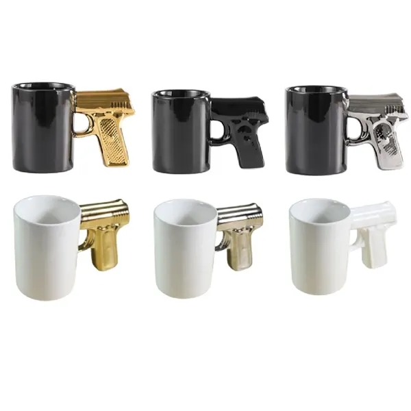 Ceramic Gun Handle Mug - Ceramic Gun Handle Mug - Image 1 of 4