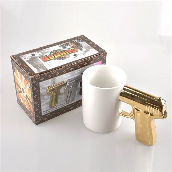 Ceramic Gun Handle Mug - Ceramic Gun Handle Mug - Image 2 of 4