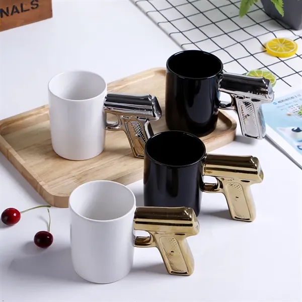 Ceramic Gun Handle Mug - Ceramic Gun Handle Mug - Image 4 of 4