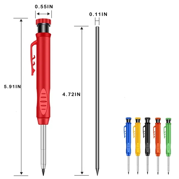 Custom Retractable Deep Hole Marker  Mechanical Pencil - Custom Retractable Deep Hole Marker  Mechanical Pencil - Image 1 of 2