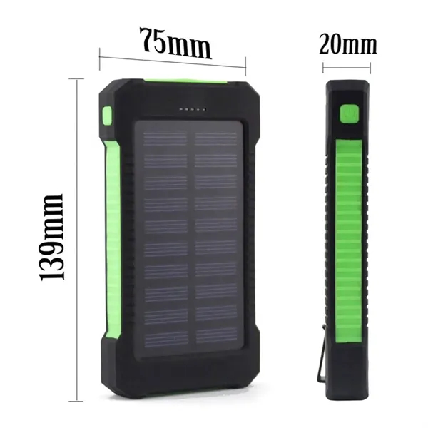 20K Multifunction Portable Solar Power Bank With Flashlight - 20K Multifunction Portable Solar Power Bank With Flashlight - Image 1 of 9