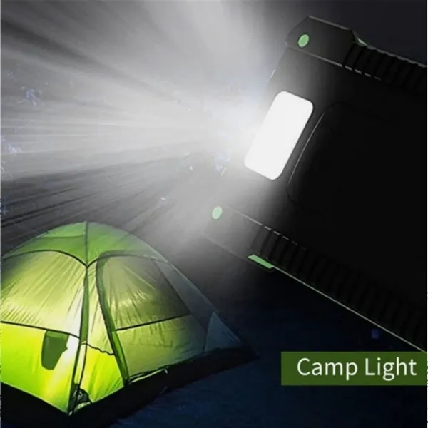 20K Multifunction Portable Solar Power Bank With Flashlight - 20K Multifunction Portable Solar Power Bank With Flashlight - Image 8 of 9