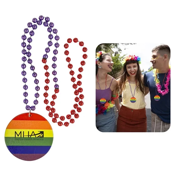 Rainbow Medallion Beads - Rainbow Medallion Beads - Image 0 of 0