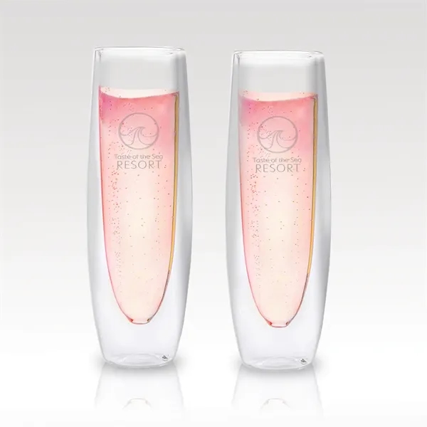 Insulated Champagne Flute Set - 5oz (4-Pack) Epare - Insulated Champagne Flute Set - 5oz (4-Pack) Epare - Image 1 of 1