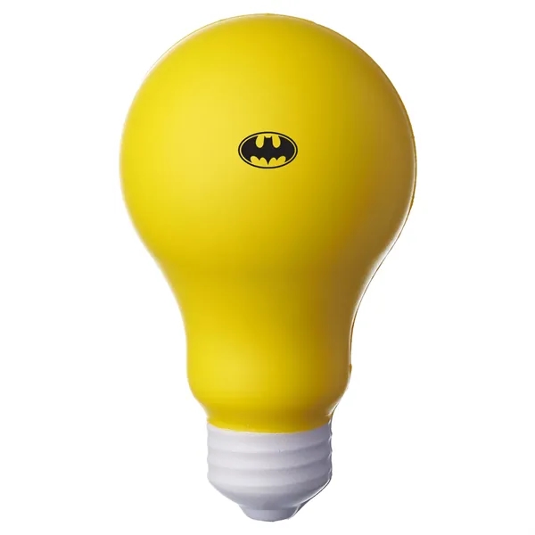 Light Bulb Shaped Stress Reliever w/ Custom Logo - Light Bulb Shaped Stress Reliever w/ Custom Logo - Image 0 of 1
