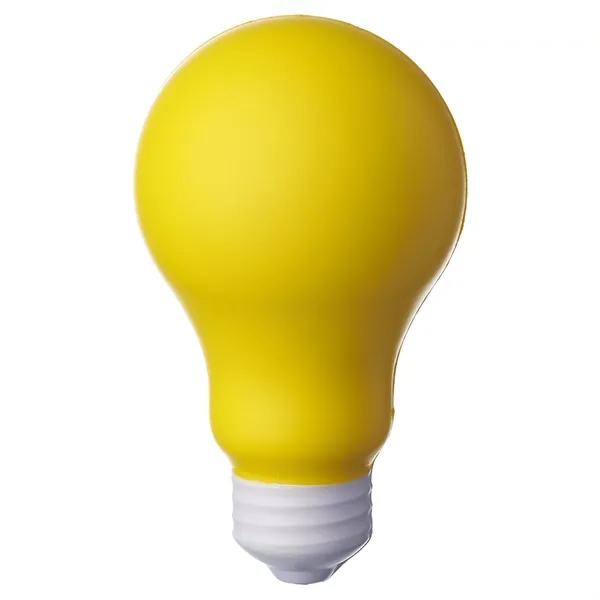 Light Bulb Shaped Stress Reliever w/ Custom Logo - Light Bulb Shaped Stress Reliever w/ Custom Logo - Image 1 of 1