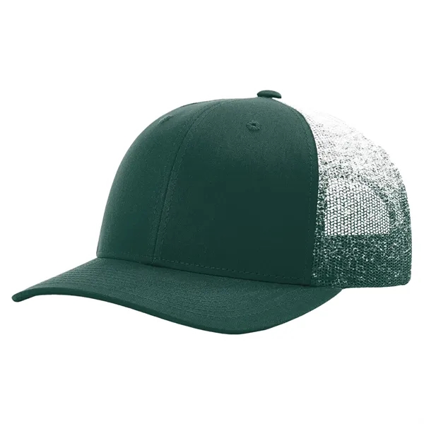 Richardson Snapback Trucker Hat w/ Leatherette Patch - Richardson Snapback Trucker Hat w/ Leatherette Patch - Image 18 of 26