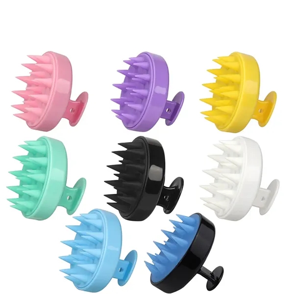 Soft Silicone Scalp Massage Brush - Soft Silicone Scalp Massage Brush - Image 1 of 4