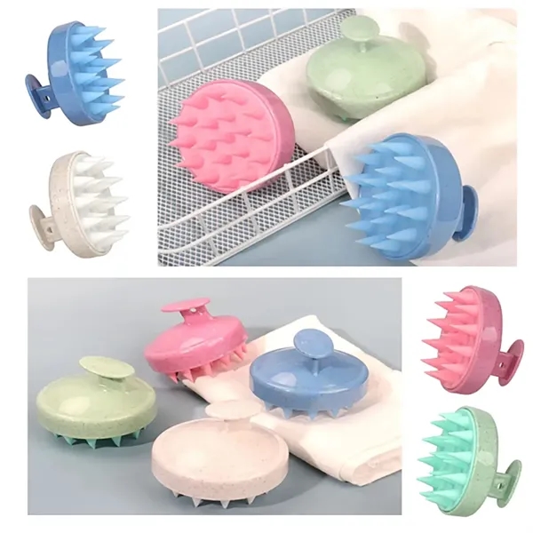 Soft Silicone Scalp Massage Brush - Soft Silicone Scalp Massage Brush - Image 2 of 4