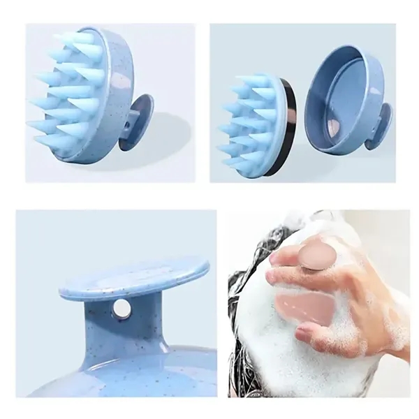Soft Silicone Scalp Massage Brush - Soft Silicone Scalp Massage Brush - Image 3 of 4