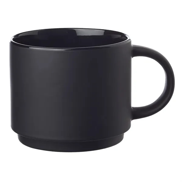 Stackable Ceramic Coffee Mugs - Stackable Ceramic Coffee Mugs - Image 1 of 5