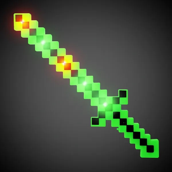LED Green Pixel Sword - LED Green Pixel Sword - Image 2 of 4