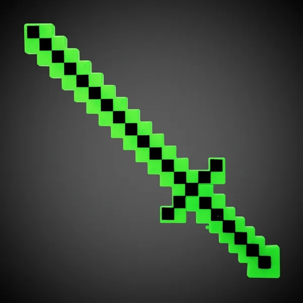 LED Green Pixel Sword - LED Green Pixel Sword - Image 3 of 4