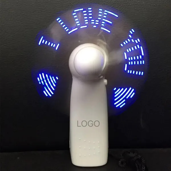 Mini Fan With Shining I Love You - Mini Fan With Shining I Love You - Image 0 of 2
