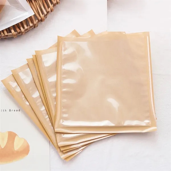 Paper Bread Bag Kraft Food Packaging - Paper Bread Bag Kraft Food Packaging - Image 1 of 4