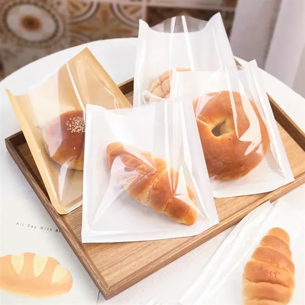 Paper Bread Bag Kraft Food Packaging - Paper Bread Bag Kraft Food Packaging - Image 2 of 4
