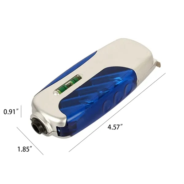 4-in-1 Tool with Tape Measure 6Pcs Screwdrivers Head and LED - 4-in-1 Tool with Tape Measure 6Pcs Screwdrivers Head and LED - Image 1 of 3