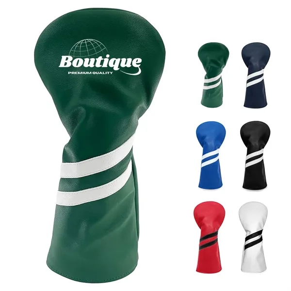 Golf Club Wood and Hybrid Head Cover PU Leather Headcover - Golf Club Wood and Hybrid Head Cover PU Leather Headcover - Image 0 of 4