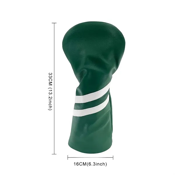 Golf Club Wood and Hybrid Head Cover PU Leather Headcover - Golf Club Wood and Hybrid Head Cover PU Leather Headcover - Image 1 of 4
