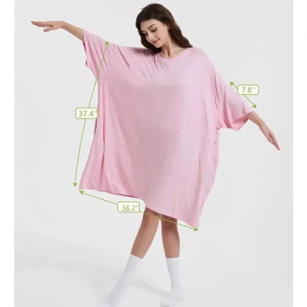 Oversized Sleepshirts for Women - Oversized Sleepshirts for Women - Image 1 of 2