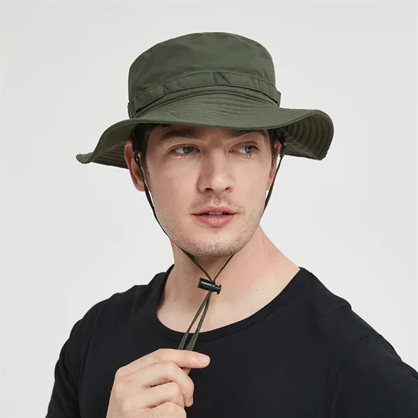 Premium Wide Brim Sun Hat - Premium Wide Brim Sun Hat - Image 1 of 7