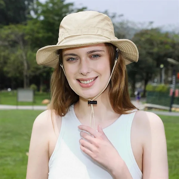 Premium Wide Brim Sun Hat - Premium Wide Brim Sun Hat - Image 5 of 7
